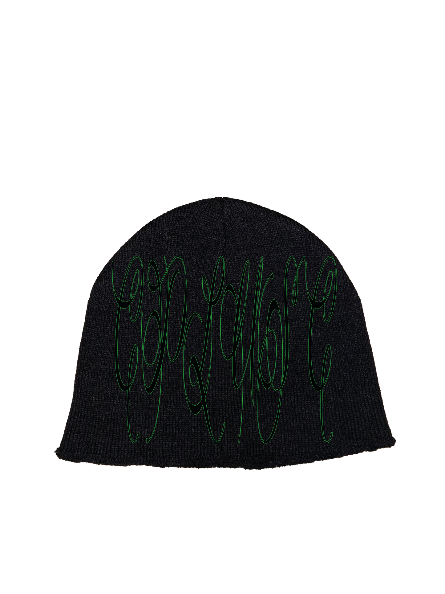 Distressed Graphic Beanie
