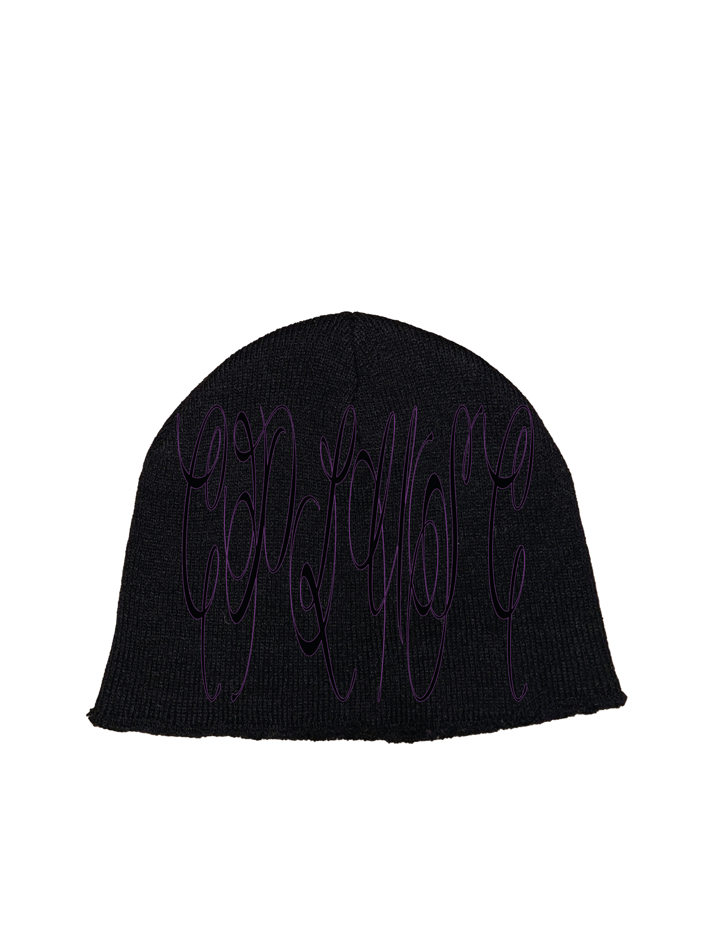 Distressed Graphic Beanie