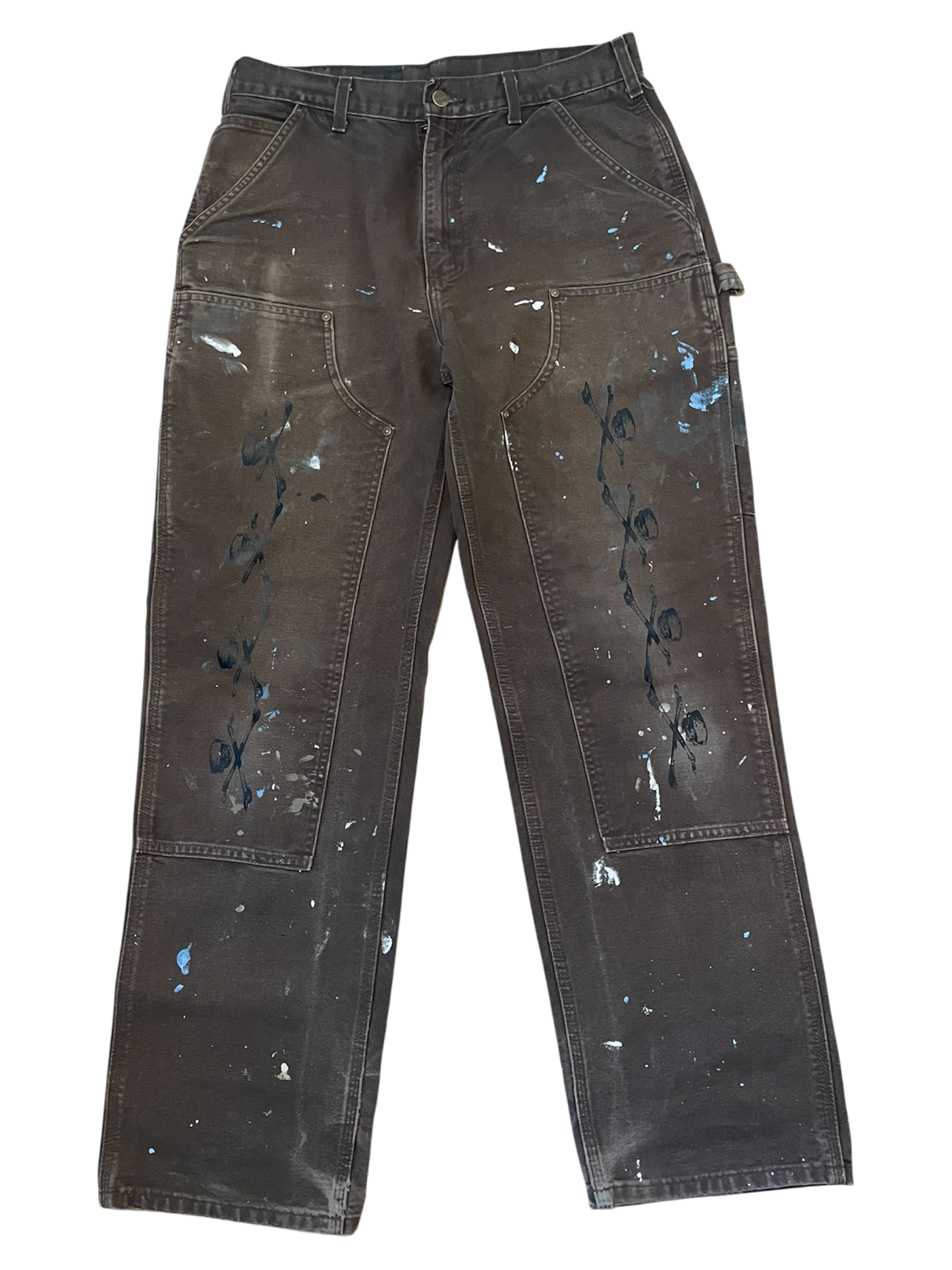 Skull Double Knee Pants