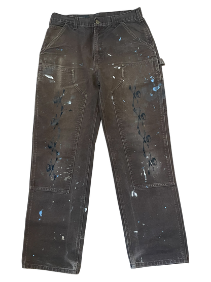 Skull Double Knee Pants