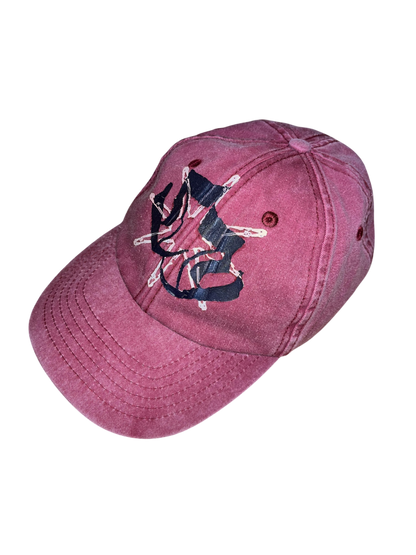 Star Logo Dad Cap Red